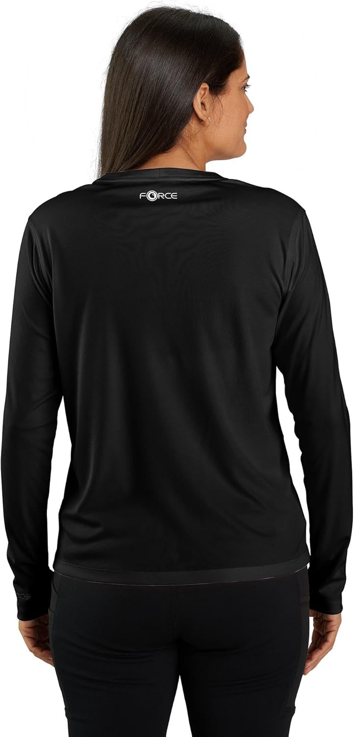 image:imageCarhartt Womens 106632 Womens Force Sun Defender RelaxedBlack