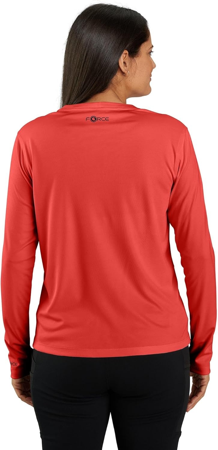image:imageCarhartt Womens 106632 Womens Force Sun Defender RelaxedRoasted Tomato
