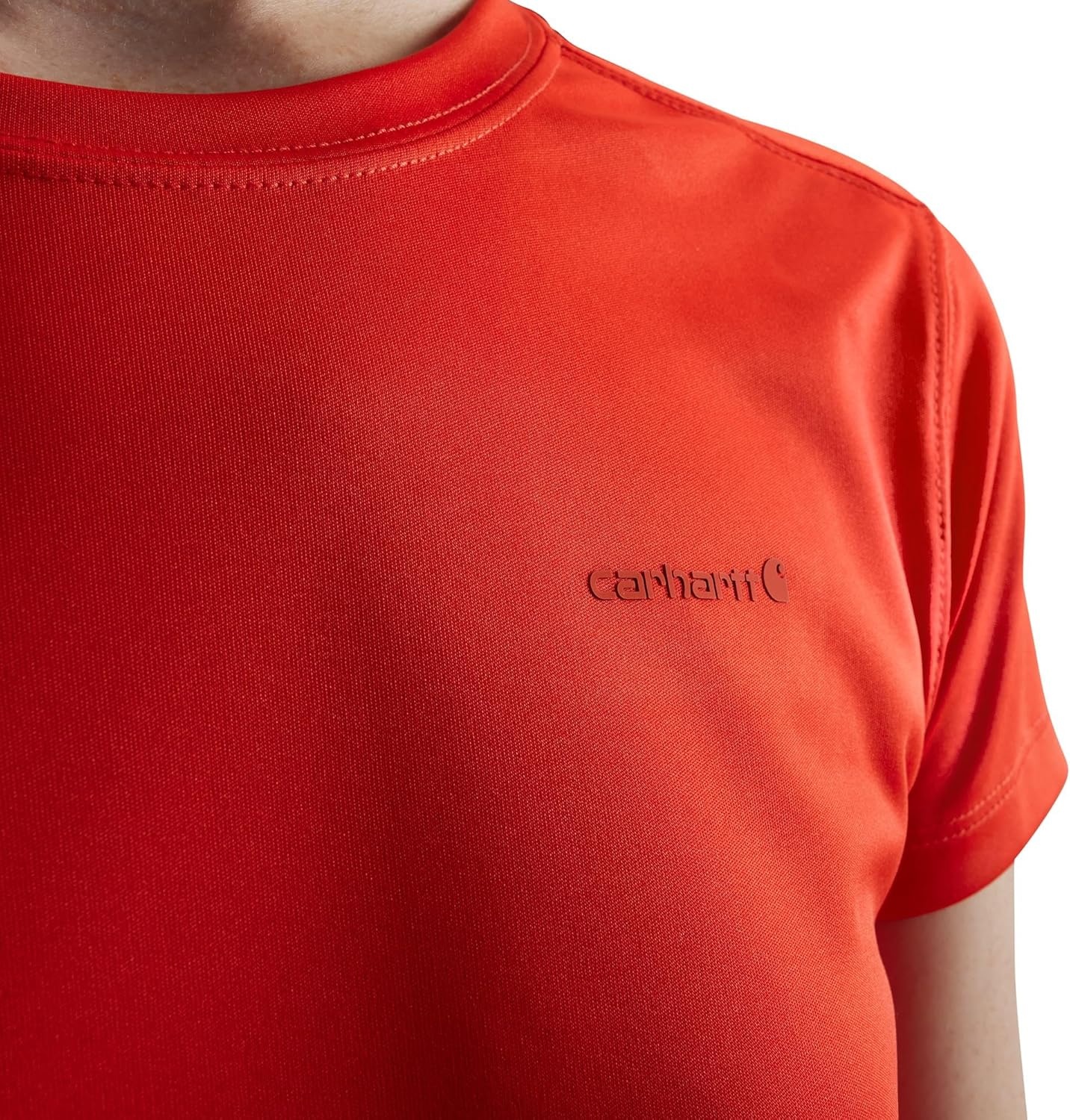 image:imageCarhartt Womens 106830 Womens Force Sun Defender Relaxed Fit ShortRoasted Tomato