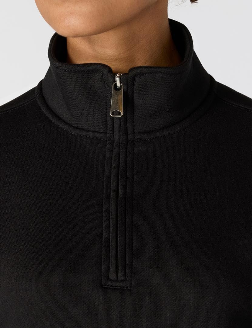 image:imageCarhartt Womens Clarksburg QuarterZip SweatshirtBlack Closeout