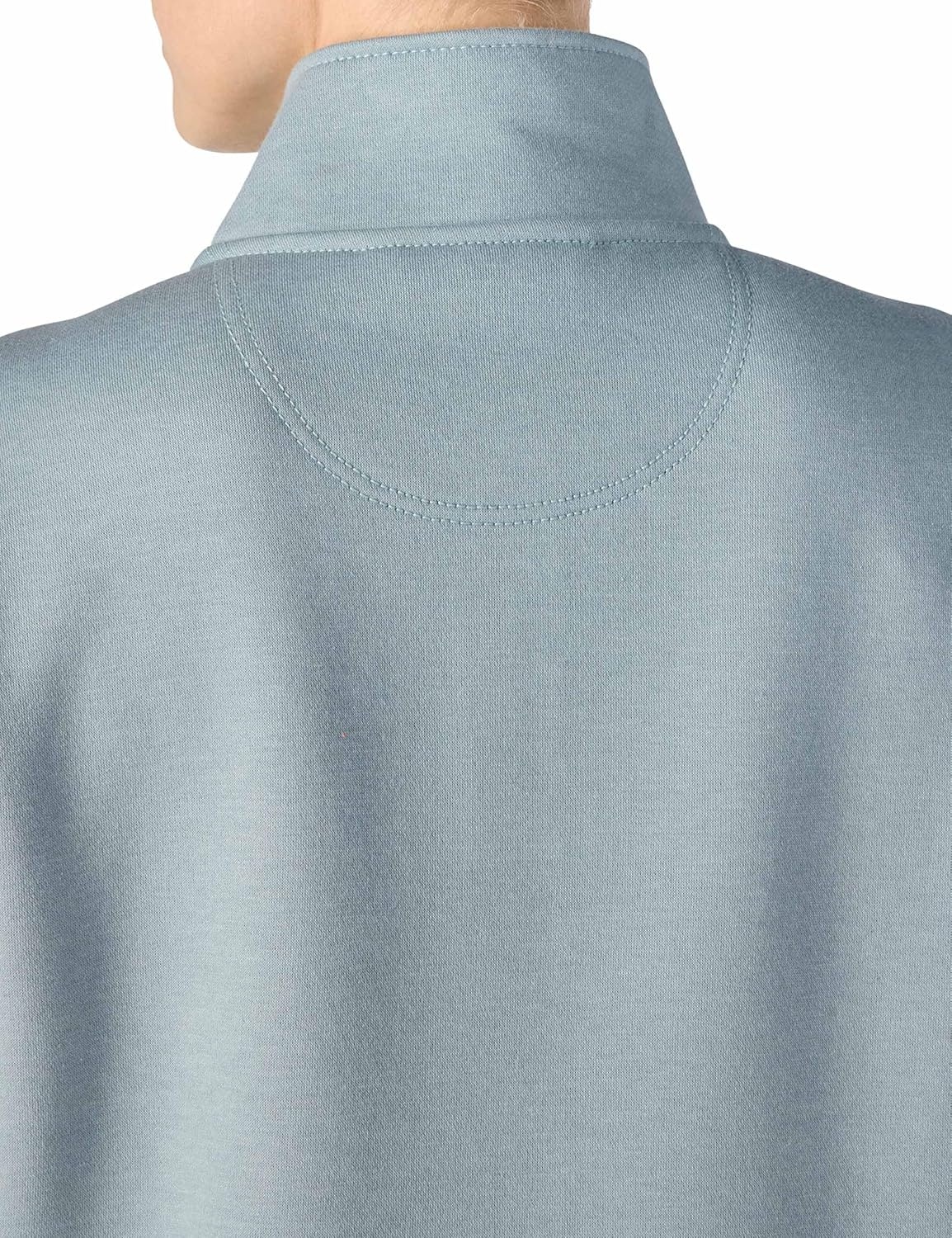 image:imageCarhartt Womens Clarksburg QuarterZip SweatshirtBlue Cove Heather