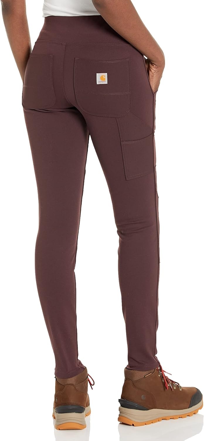 image:imageCarhartt Womens Force Fitted Midweight Utility LeggingBlackberry
