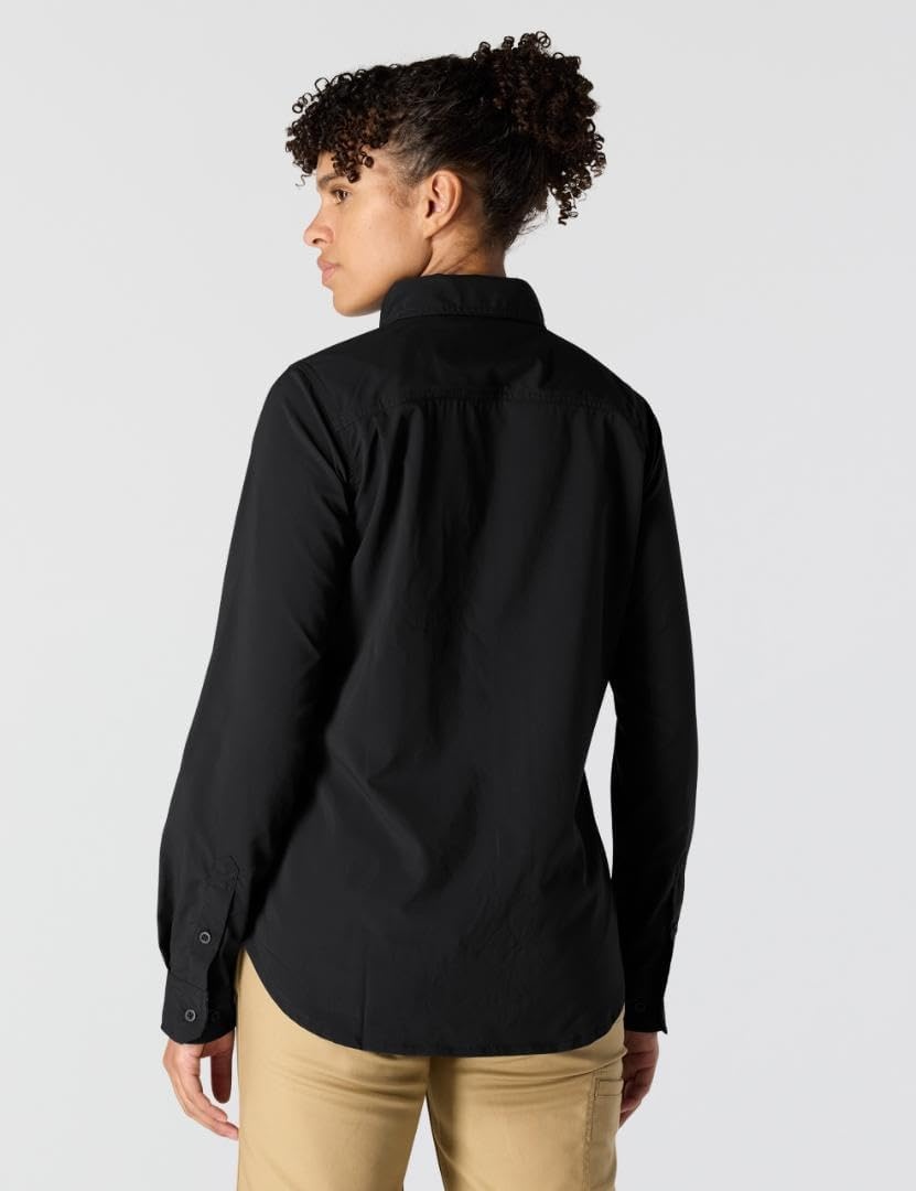 image:imageCarhartt Womens Force Relaxed Fit Lightweight Long Sleeve ShirtBlack