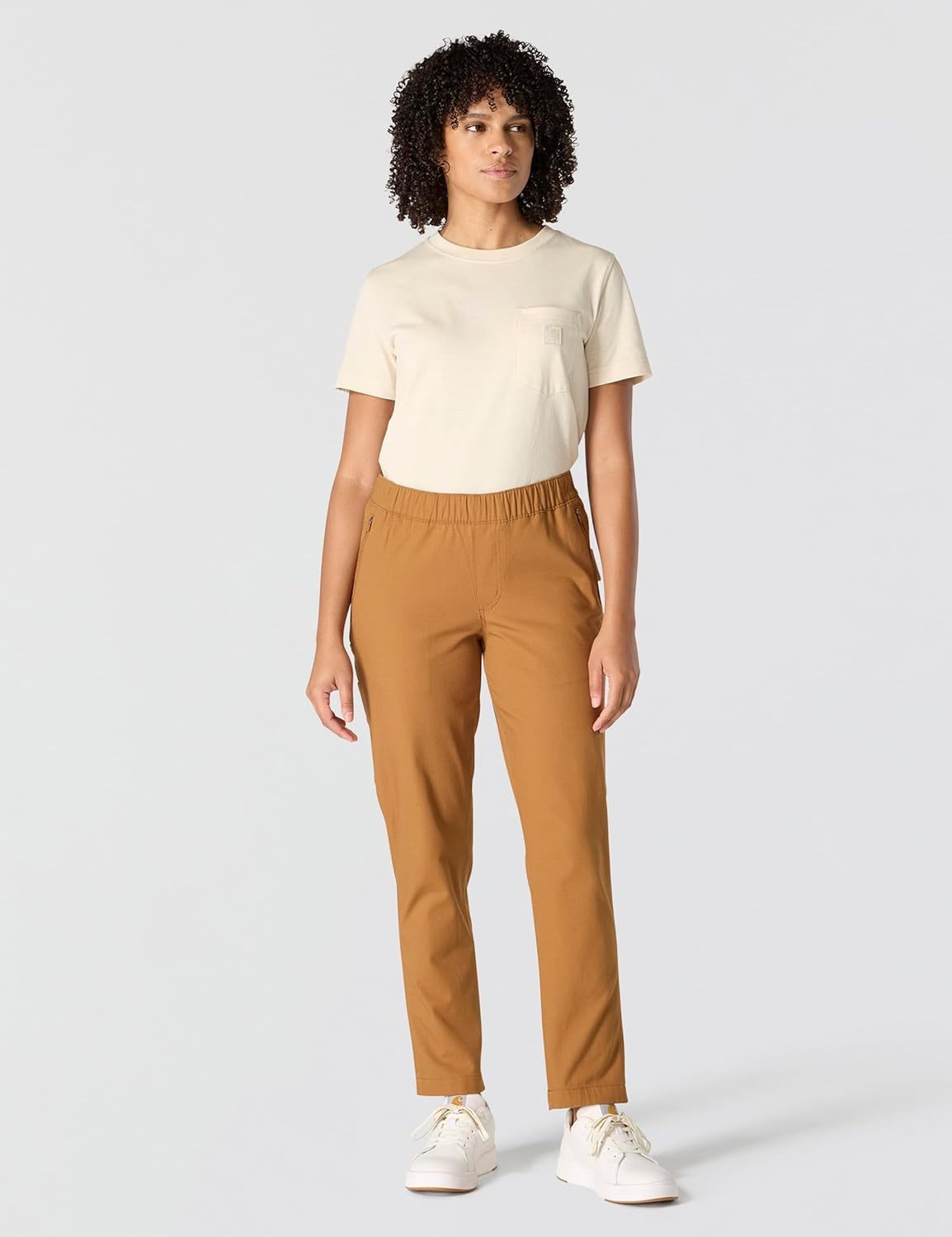 image:imageCarhartt Womens Force Relaxed Fit Ripstop Work PantCarhartt Brown