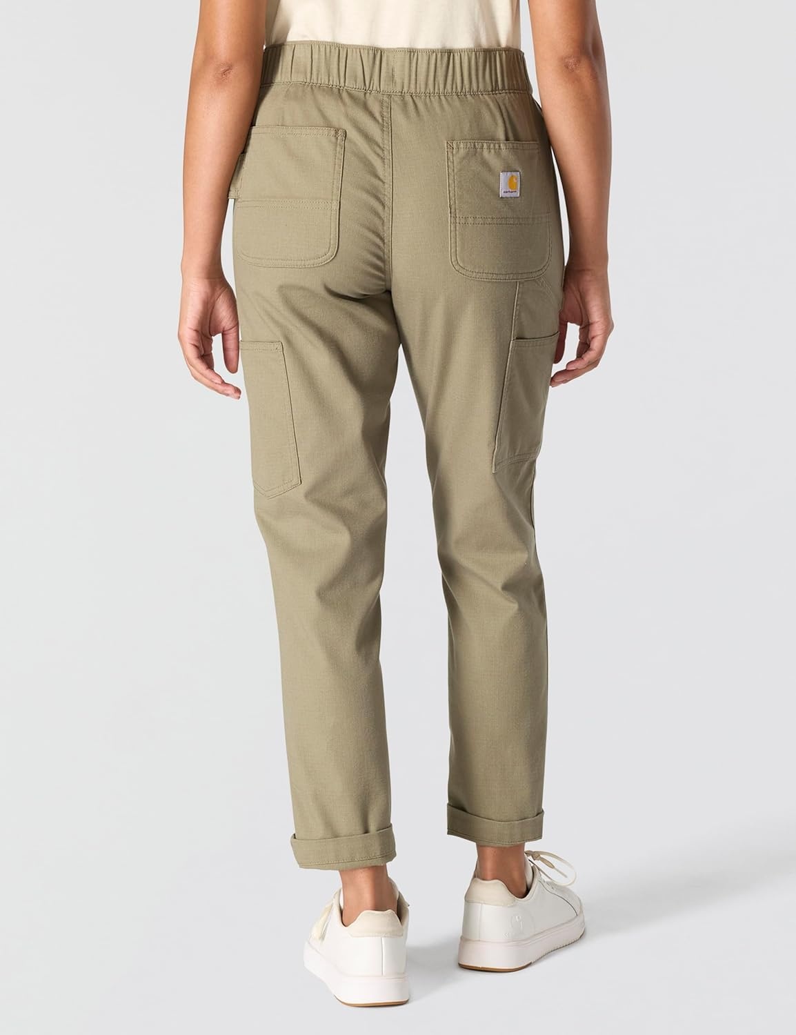 image:imageCarhartt Womens Force Relaxed Fit Ripstop Work PantDusty Olive