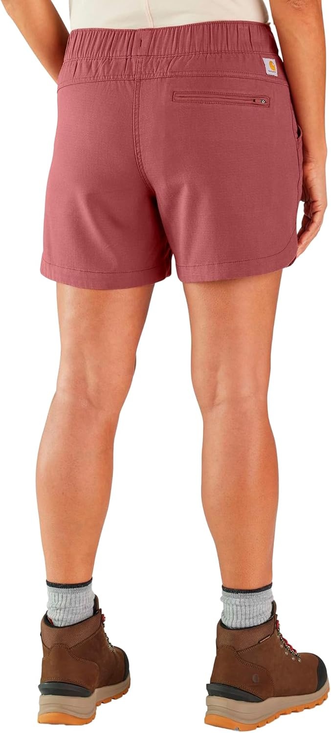 image:imageCarhartt Womens Force Relaxed Fit Ripstop Work ShortApple Butter