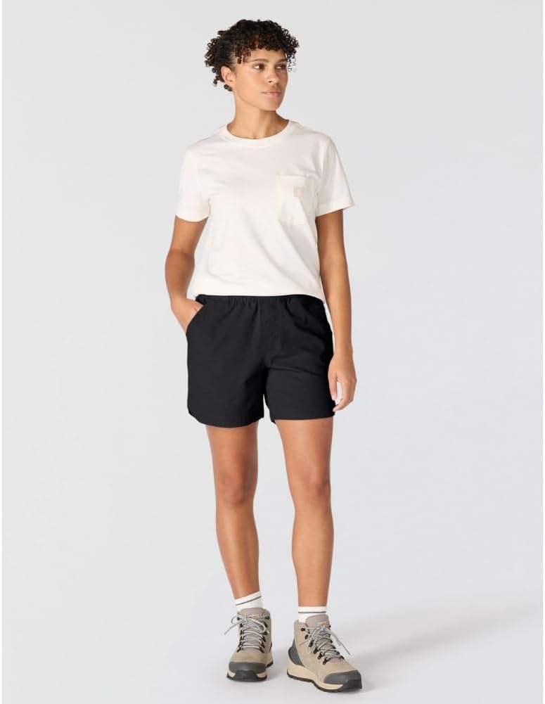 image:imageCarhartt Womens Force Relaxed Fit Ripstop Work ShortBlack