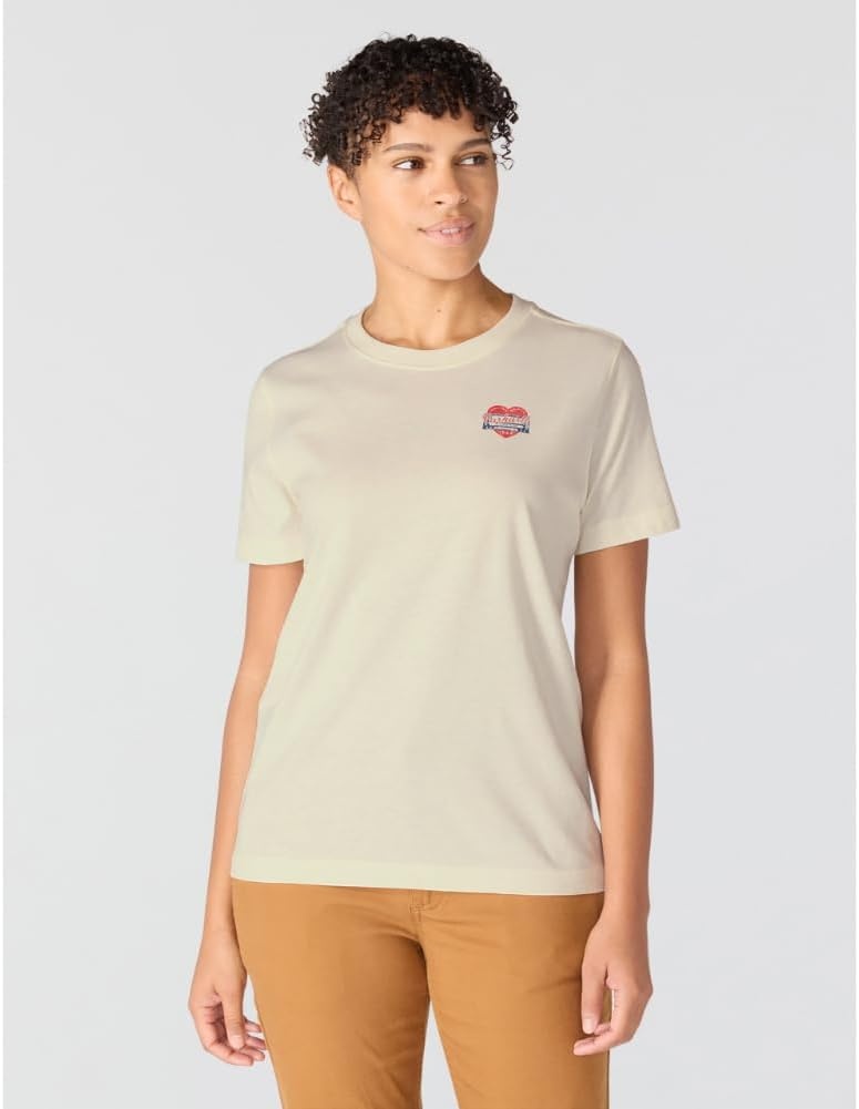 image:imageCarhartt Womens Irvine Relaxed Heritage Heart TShirtEggshell