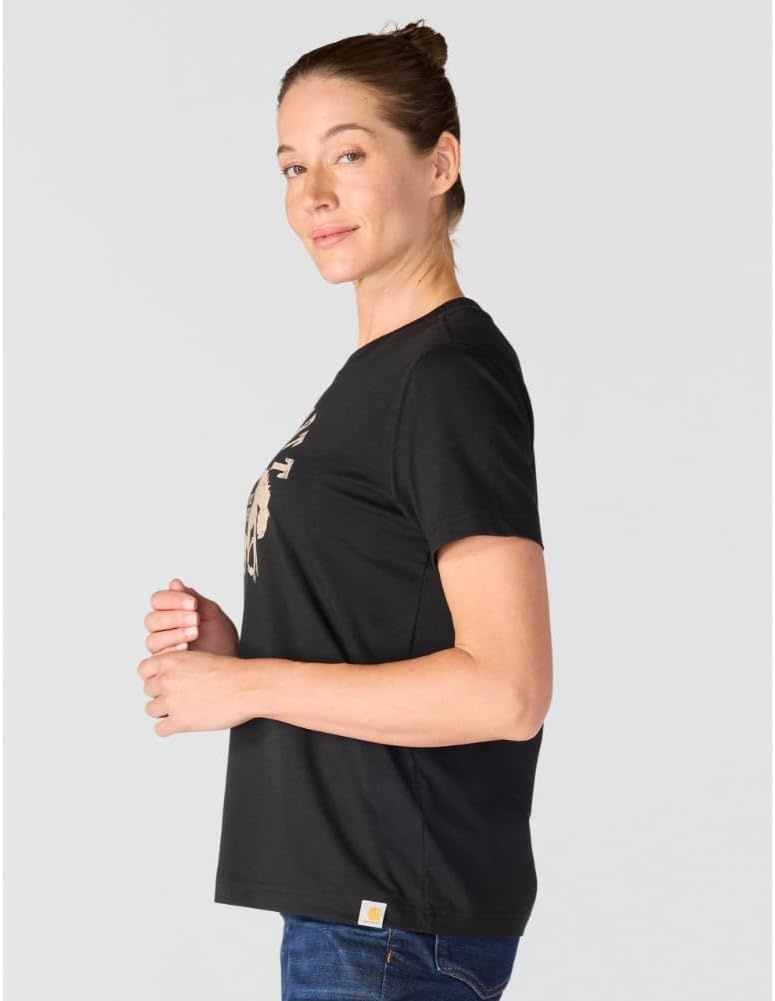 image:imageCarhartt Womens Irvine Relaxed Horse TShirtBlack