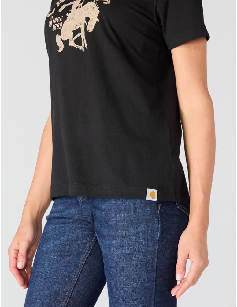 image:imageCarhartt Womens Irvine Relaxed Horse TShirtBlack
