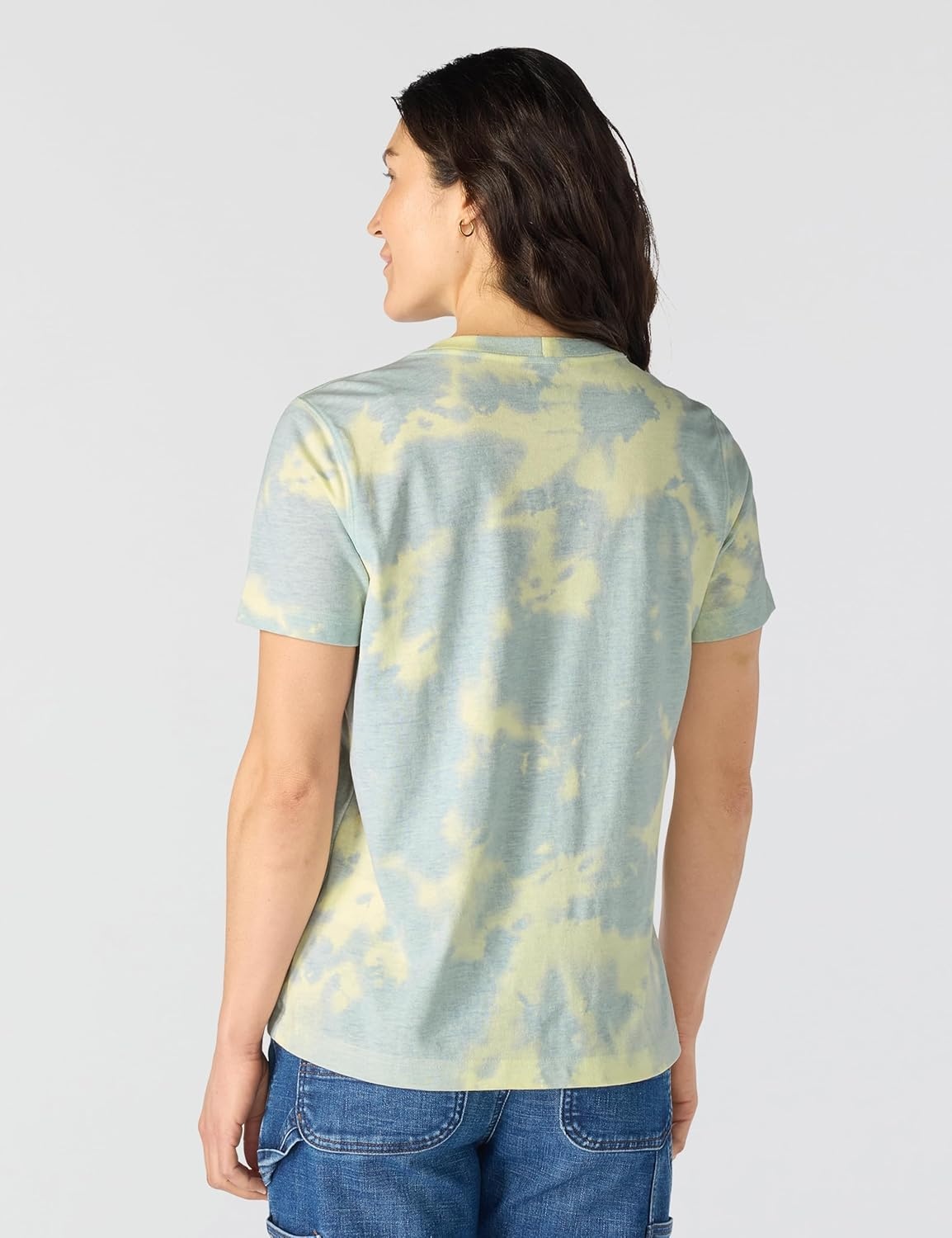 image:imageCarhartt Womens Irvine Relaxed TShirtBlue Aura Watercolor Camo