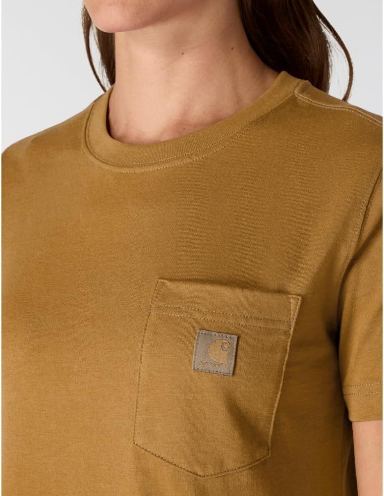 image:imageCarhartt Womens Irvine Relaxed TShirtCarhartt Brown