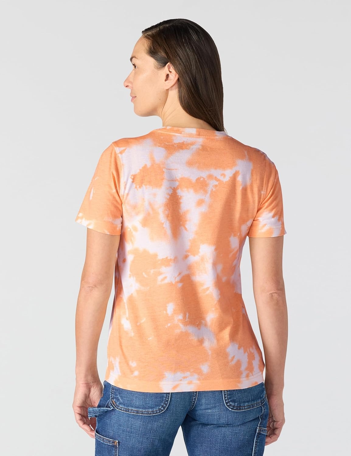 image:imageCarhartt Womens Irvine Relaxed TShirtCoral Reef Watercolor Camo