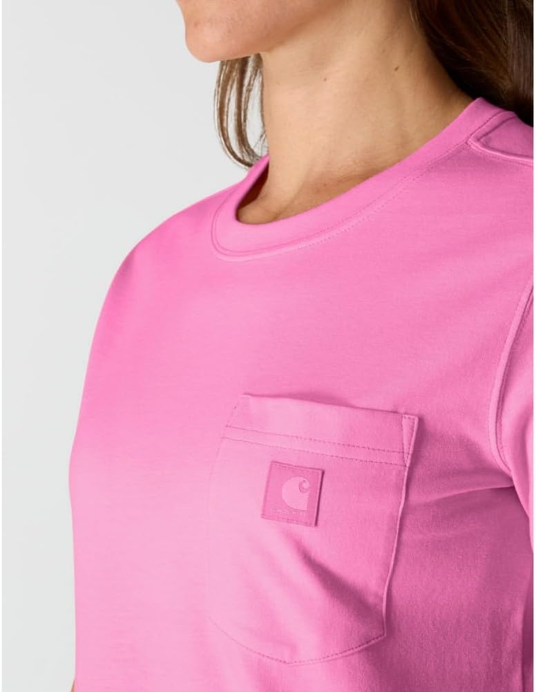 image:imageCarhartt Womens Irvine Relaxed TShirtElectric Fuchsia
