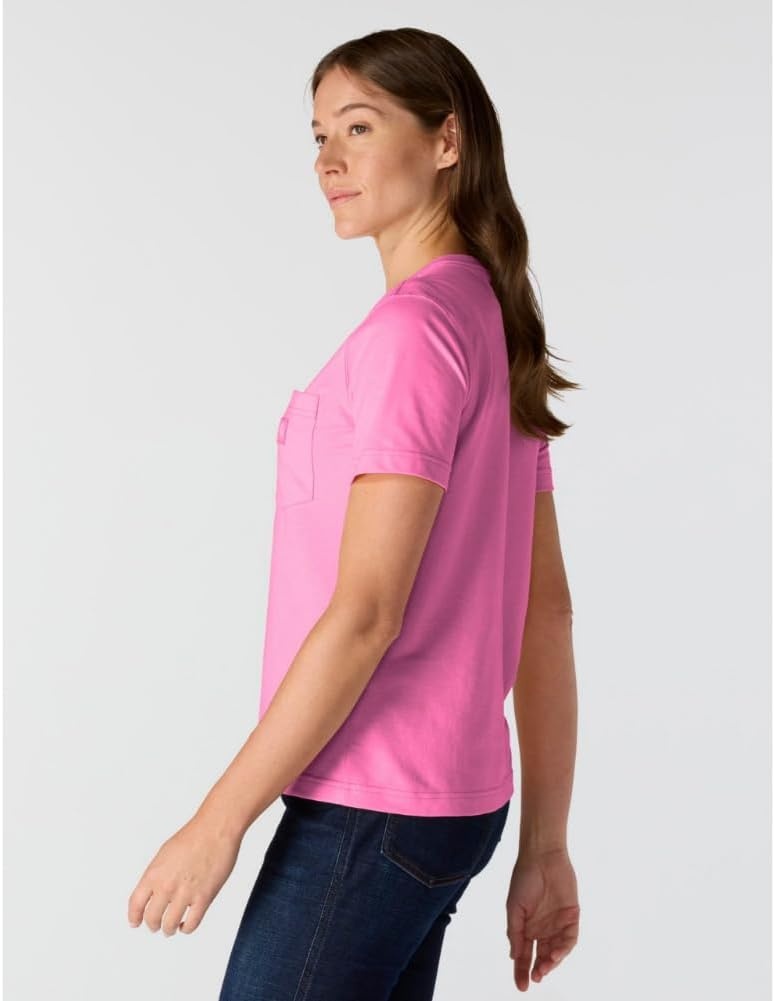image:imageCarhartt Womens Irvine Relaxed TShirtElectric Fuchsia
