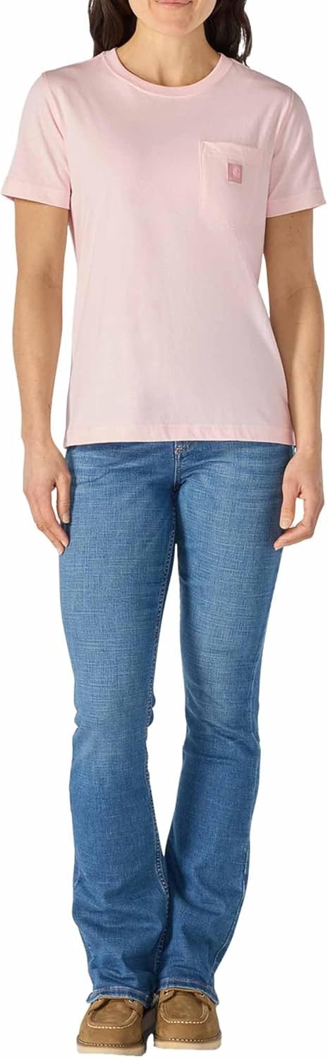 image:imageCarhartt Womens Irvine Relaxed TShirtFaded Rose Tint