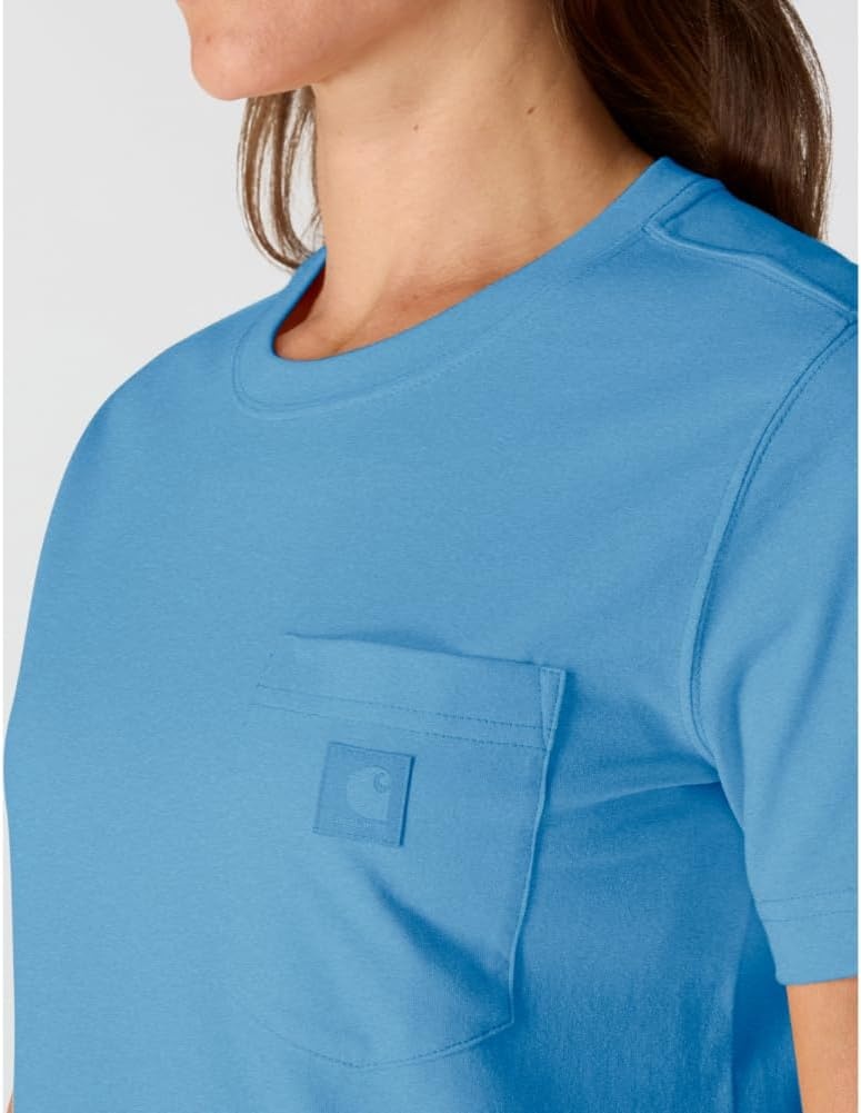 image:imageCarhartt Womens Irvine Relaxed TShirtTranquil Blue Heather