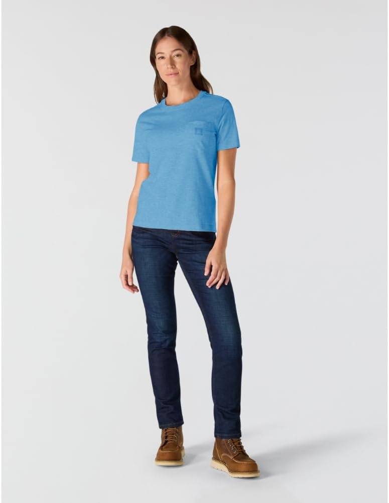 image:imageCarhartt Womens Irvine Relaxed TShirtTranquil Blue Heather