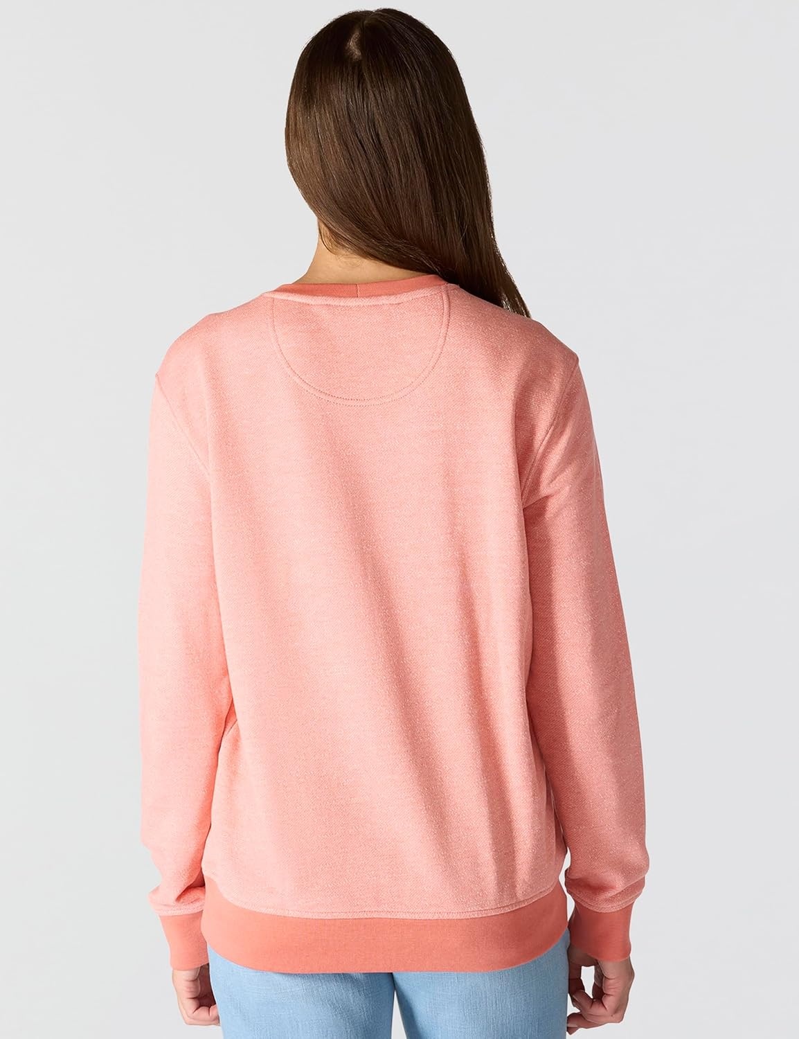image:imageCarhartt Womens Relaxed Fit Midweight French Terry Crewneck SweatshirtDusty Cedar Heather