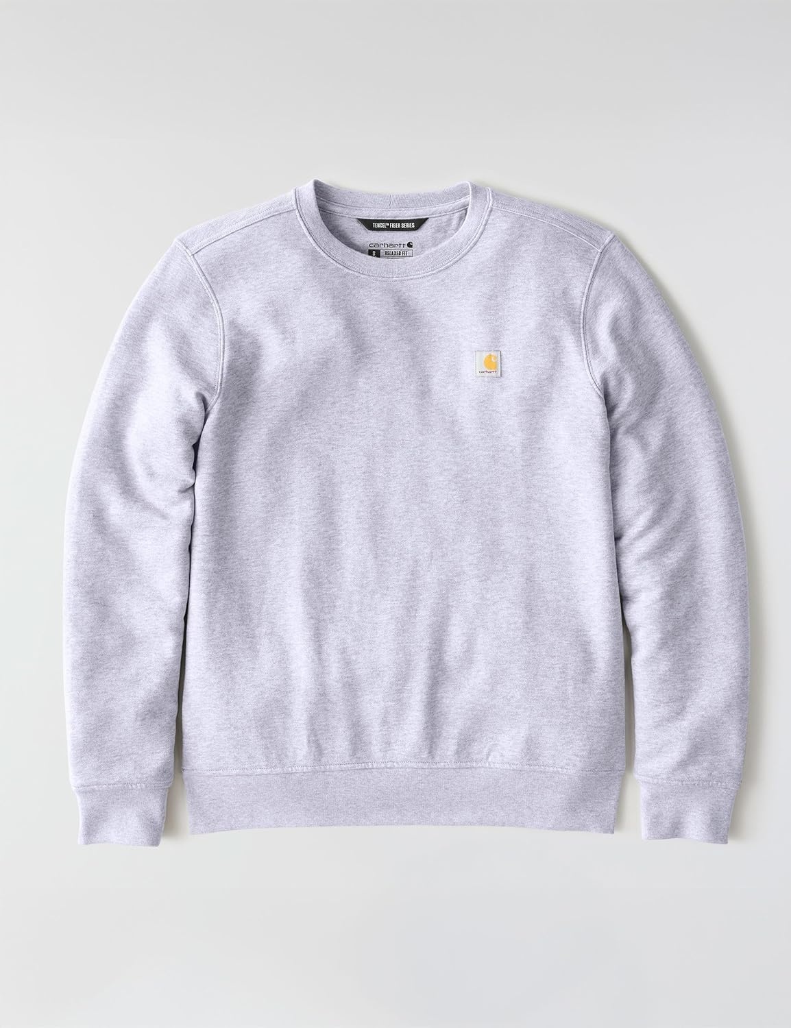 image:imageCarhartt Womens Relaxed Fit Midweight French Terry Crewneck SweatshirtMica