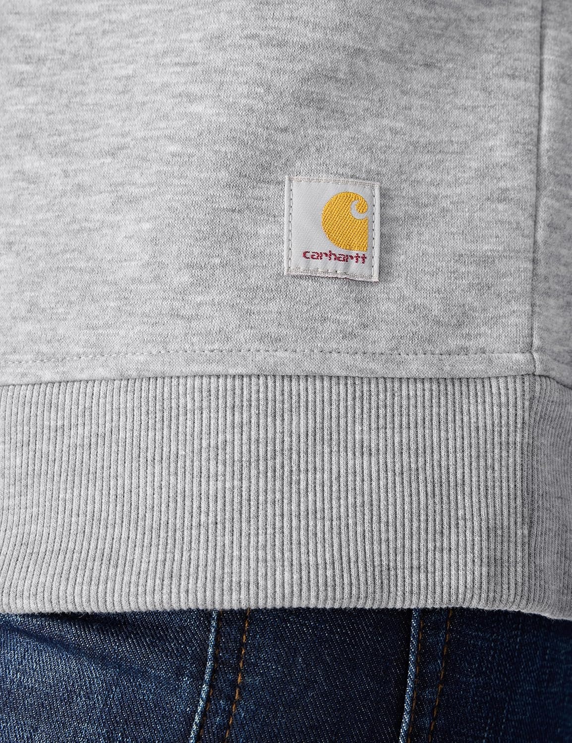 image:imageCarhartt Womens Sawyer Crewneck SweatshirtHeather Gray