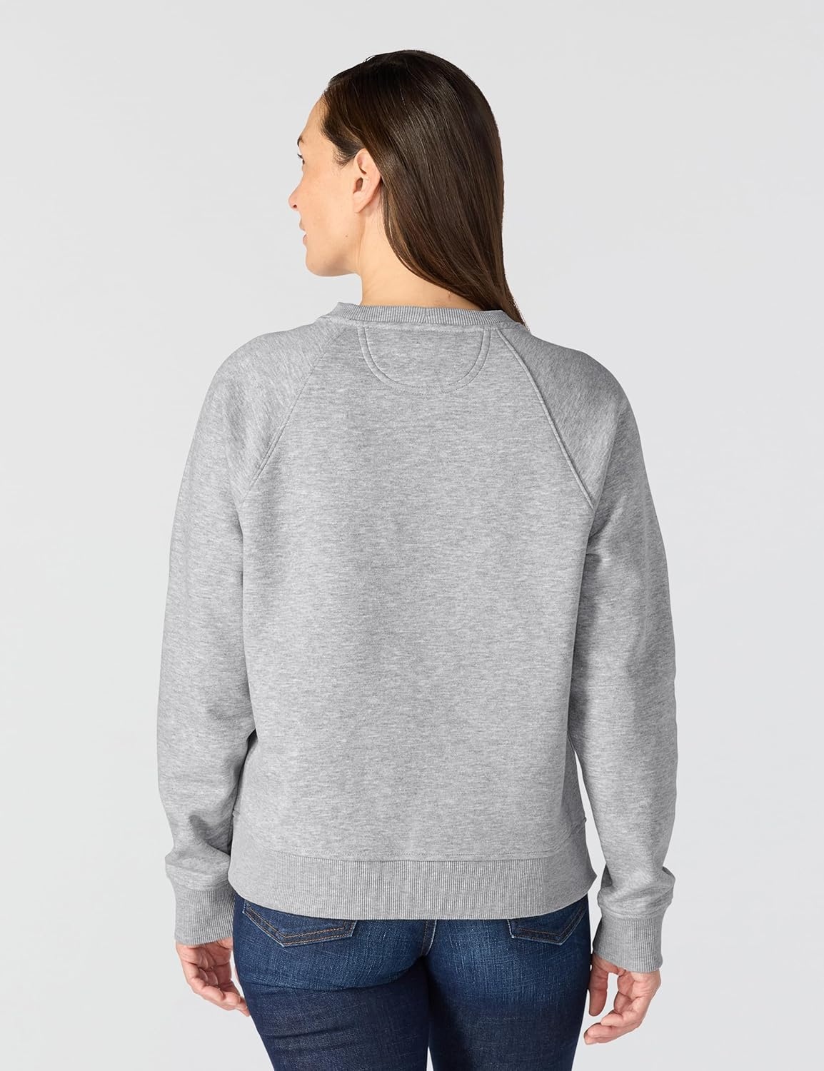 image:imageCarhartt Womens Sawyer Crewneck SweatshirtHeather Gray