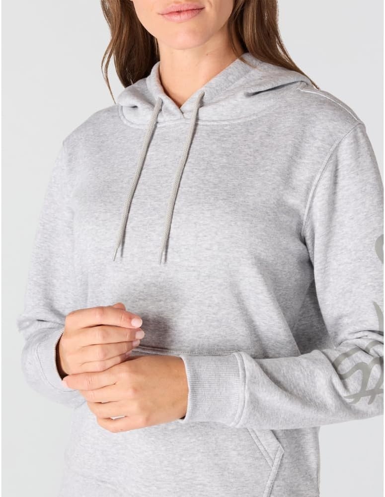 image:imageCarhartt Womens Sawyer Script Logo SweatshirtHeather Gray
