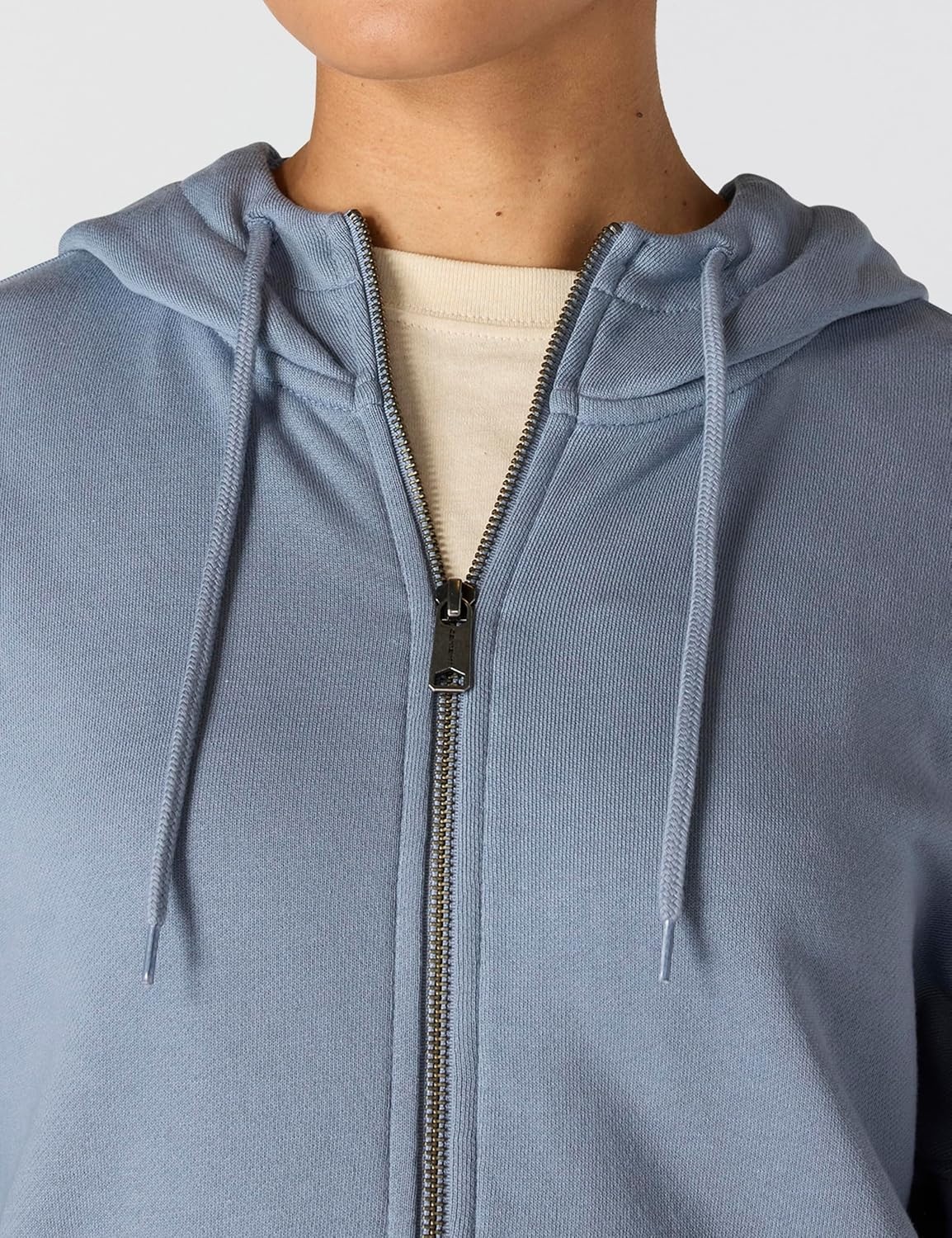 image:imageCarhartt Womens TENCEL Fiber Series FullZip SweatshirtLight Faded Navy