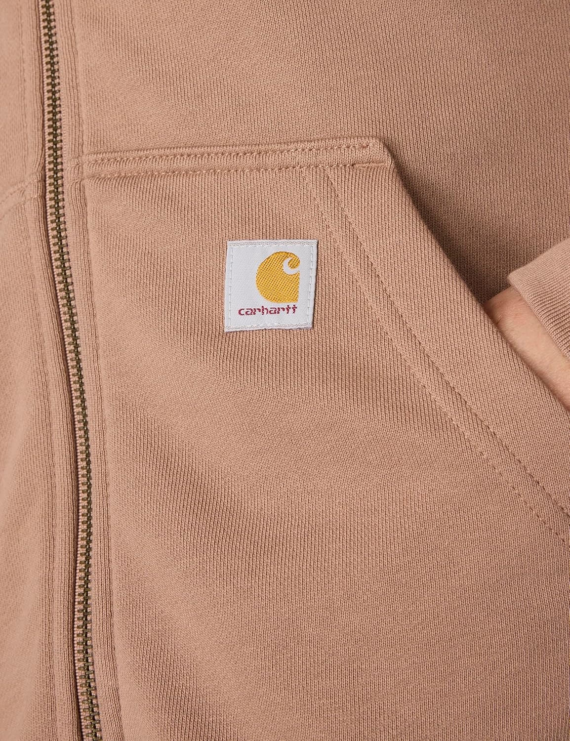 image:imageCarhartt Womens TENCEL Fiber Series FullZip SweatshirtSoft Sepia