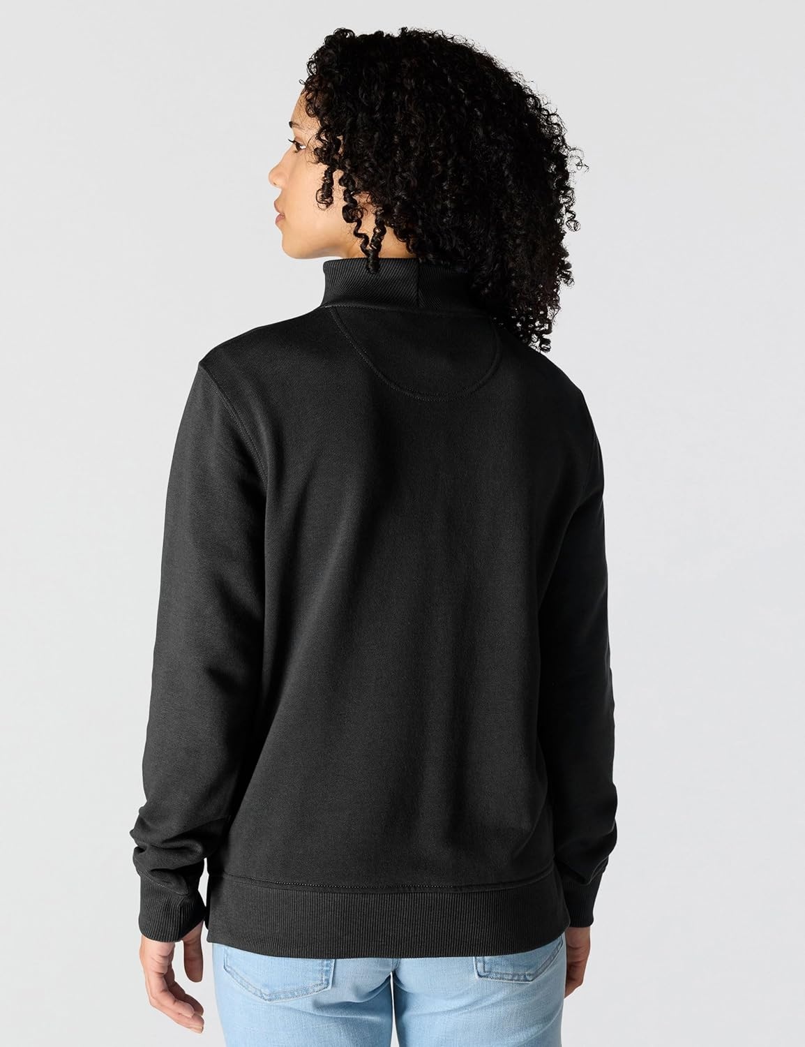 image:imageCarhartt Womens TENCEL Fiber Series HalfZip SweatshirtBlack
