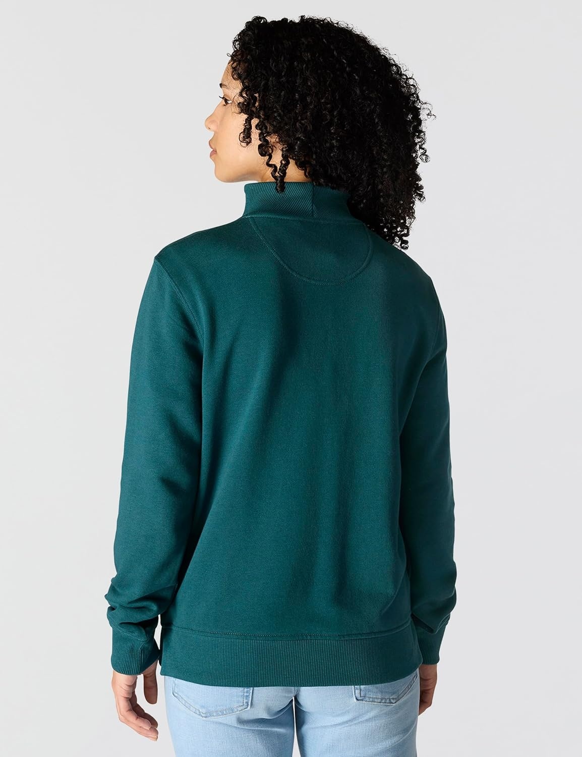 image:imageCarhartt Womens TENCEL Fiber Series HalfZip SweatshirtGreenstone