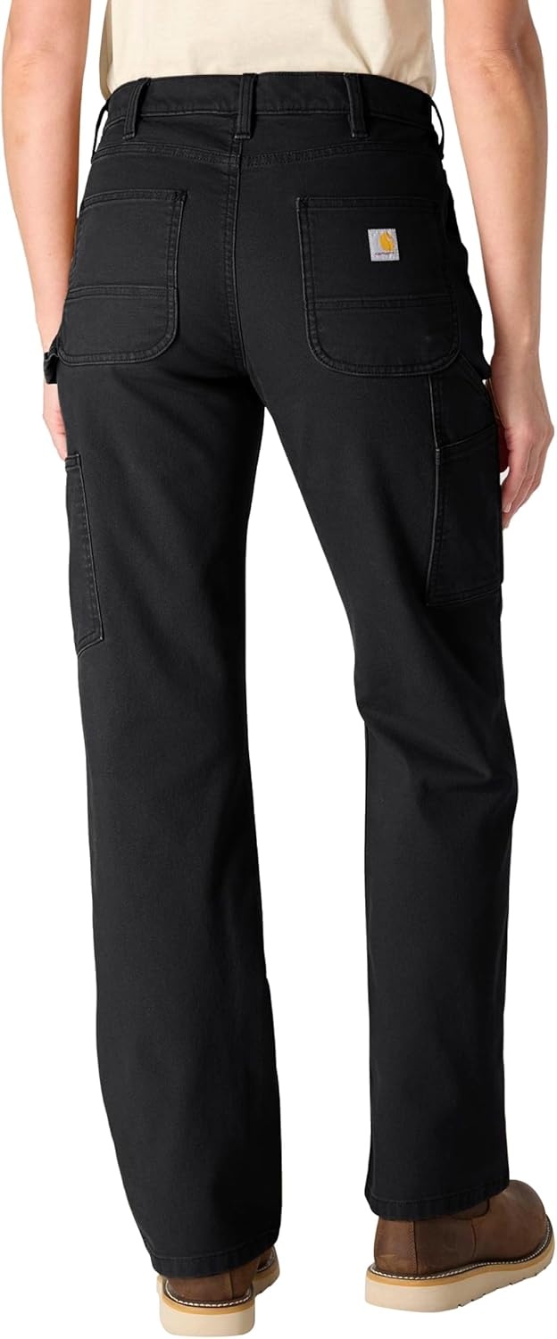image:imageCarhartt Womens The Carpenter Canvas PantBlack