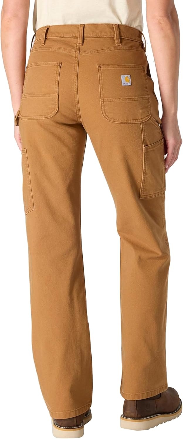 image:imageCarhartt Womens The Carpenter Canvas PantCarhartt Brown