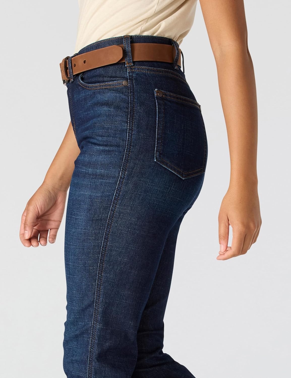 image:imageCarhartt Womens The Mason High Rise Slim Fit Jeans Performance Fit Stretch DenimDownpour