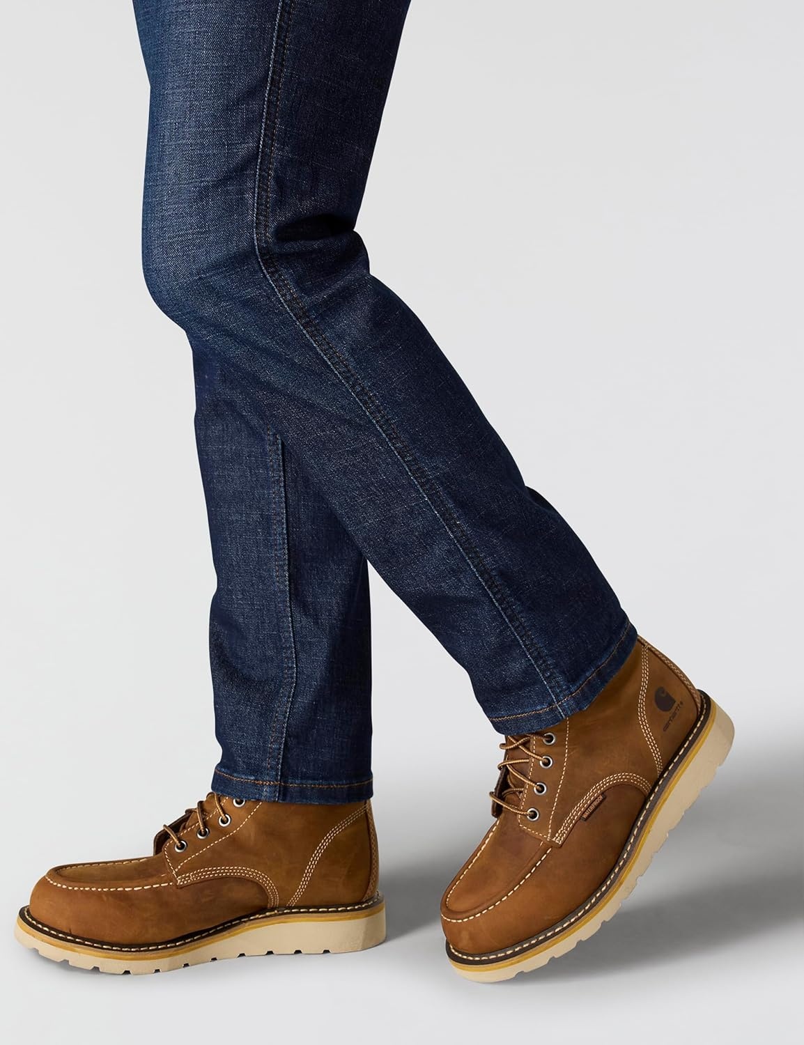 image:imageCarhartt Womens The Mason High Rise Slim Fit Jeans Performance Fit Stretch DenimDownpour