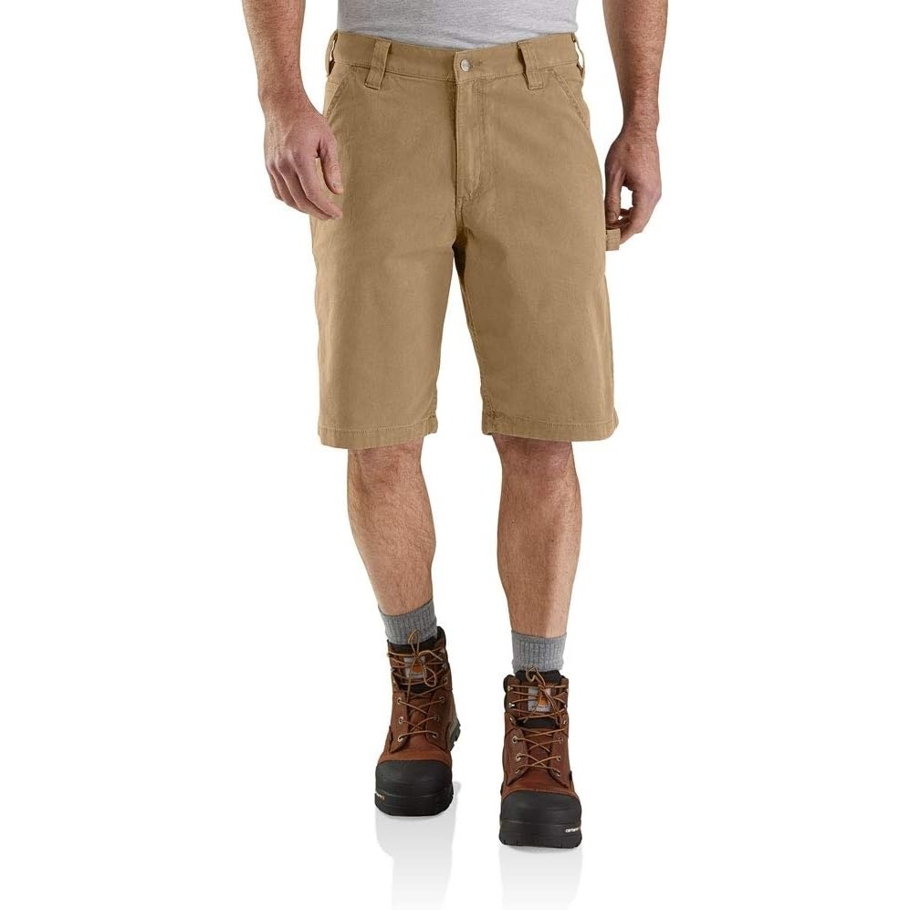 image:imageCarhartt Mens Relaxed 11 Rigby Dungaree ShortDark Khaki