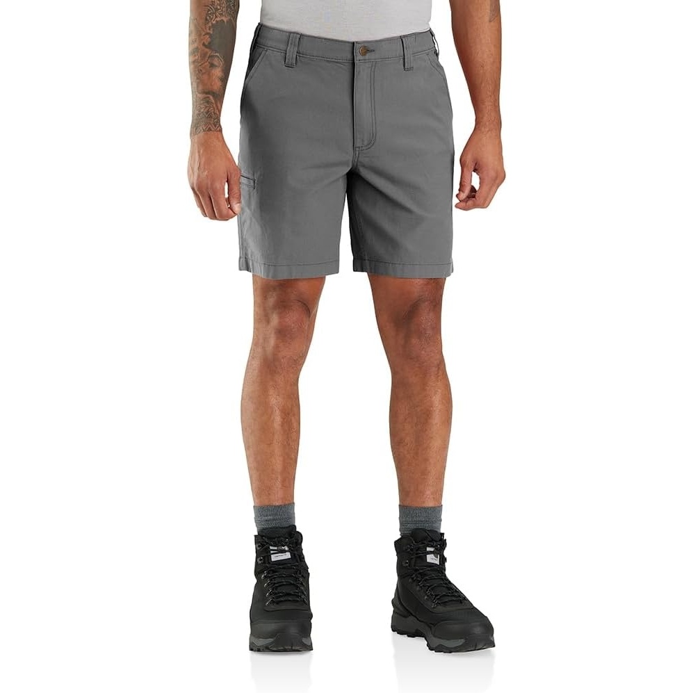 image:imageCarhartt Mens Relaxed 8 Rigby ShortSteel