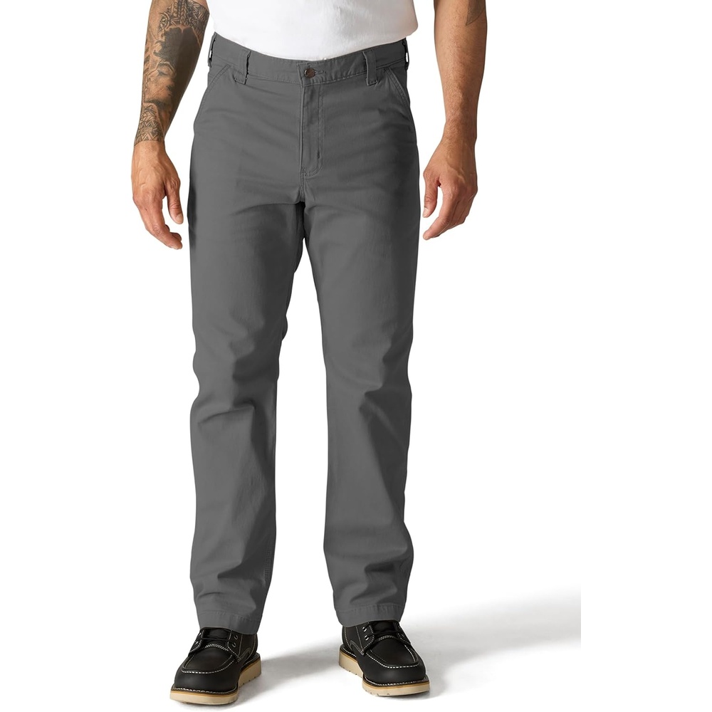 image:imageCarhartt Mens Relaxed Straight Rigby DungareeGravel