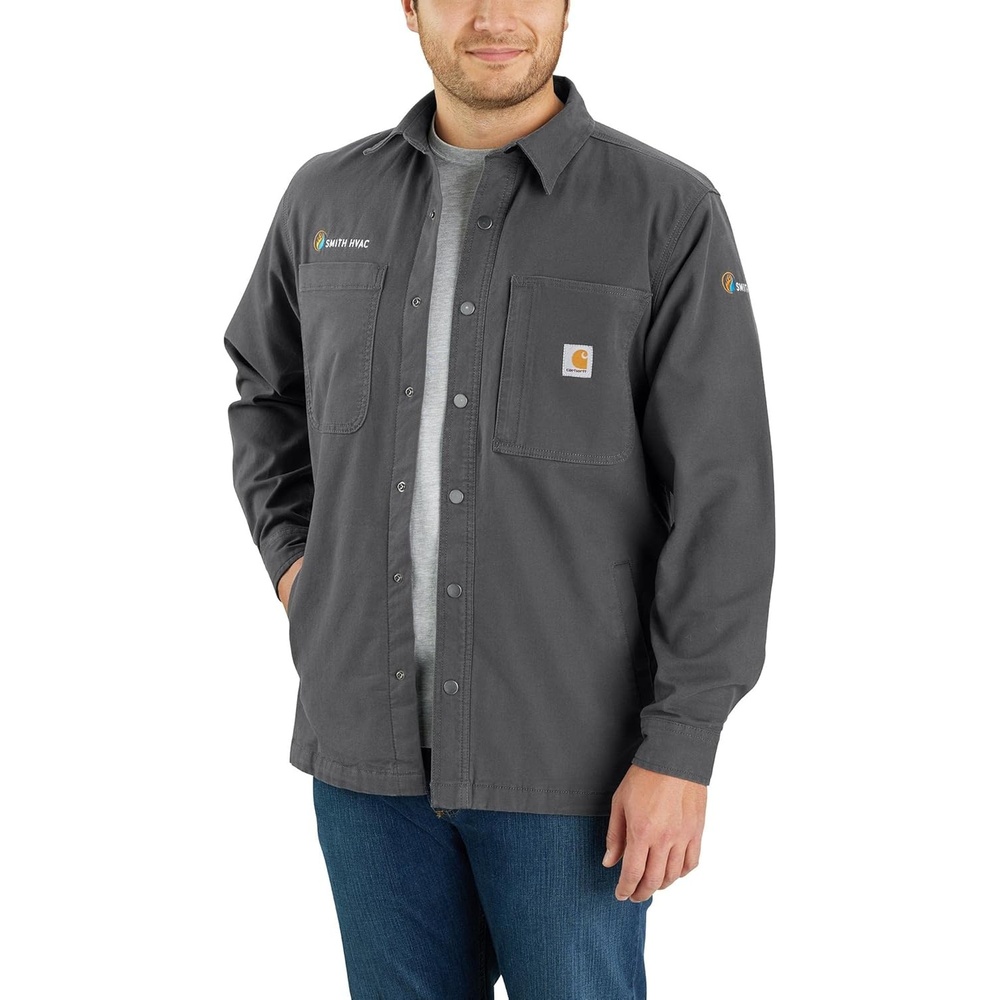 image:imageCarhartt Mens Rigby Relaxed Shirt JacShadow