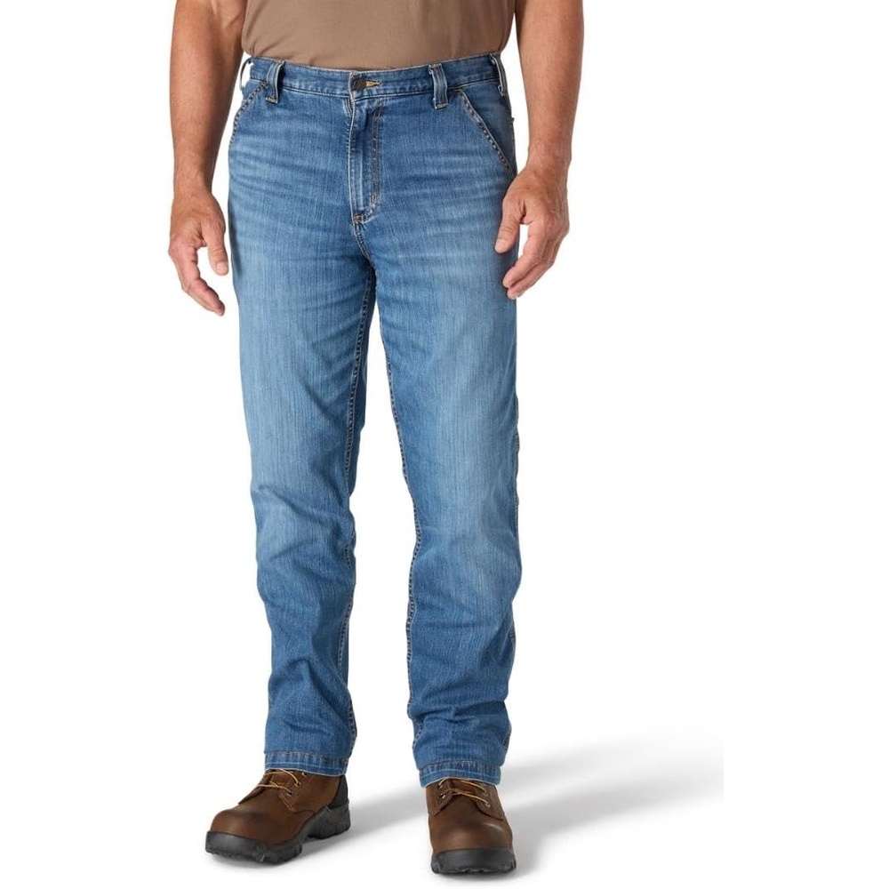 image:imageCarhartt Mens Rugged Flex Relaxed Fit Utility JeanHoughton