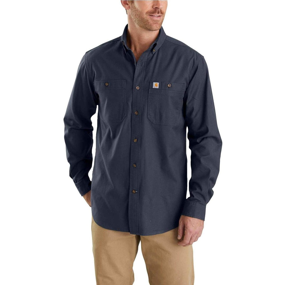 image:imageCarhartt Mens Windham Relaxed LS ShirtNavy
