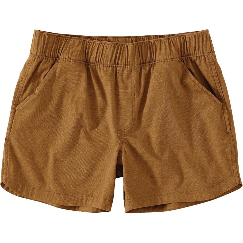 image:imageCarhartt Womens Force Relaxed Fit Ripstop Work ShortCarhartt Brown