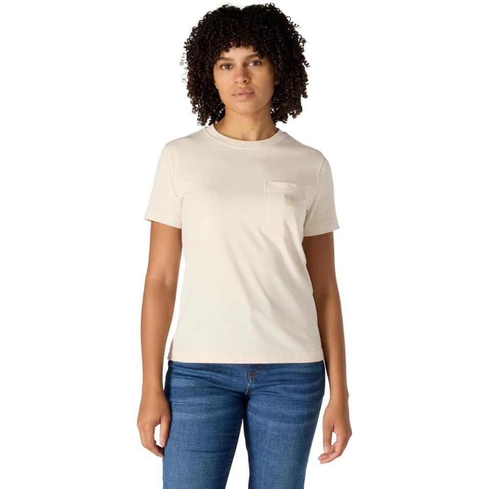 image:imageCarhartt Womens Irvine Relaxed TShirtEggshell