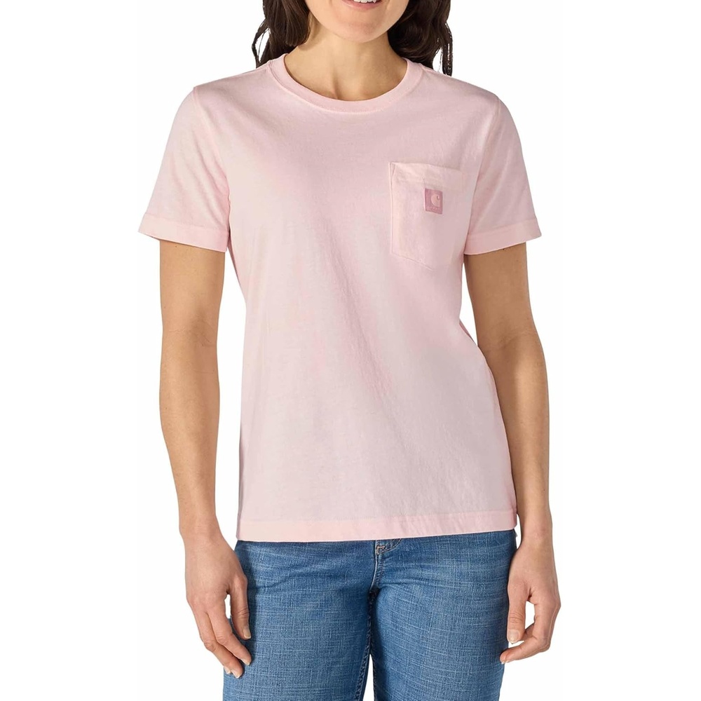image:imageCarhartt Womens Irvine Relaxed TShirtFaded Rose Tint