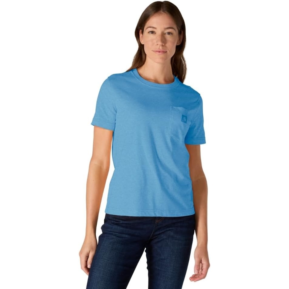 image:imageCarhartt Womens Irvine Relaxed TShirtTranquil Blue Heather