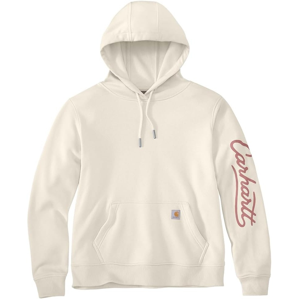 image:imageCarhartt Womens Sawyer Script Logo SweatshirtEggshell