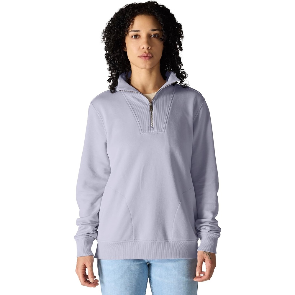 image:imageCarhartt Womens TENCEL Fiber Series HalfZip SweatshirtMica