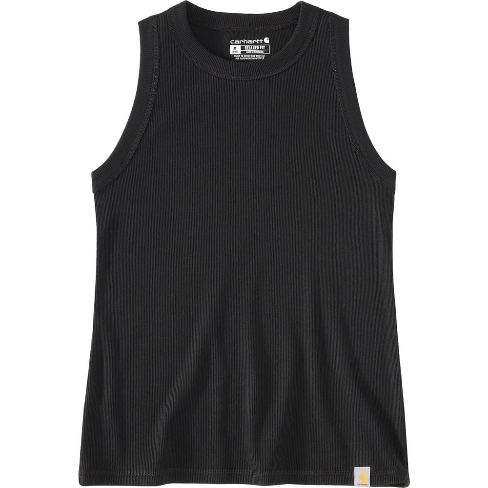 image:imageCarhartt Womens Tencel Fiber Series Fitted Ribbed TankBlack