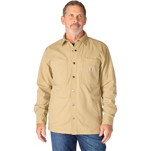 Carhartt Men’s Rigby Relaxed Shirt Jac(Dark Khaki)