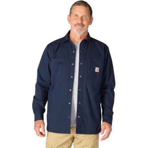 Carhartt Men’s Rigby Relaxed Shirt Jac(Navy)
